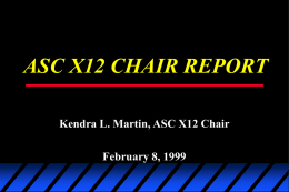 FEB 1998 ASC X12 TRIMESTER MEETING