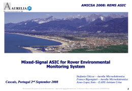 Mixed-Signal ASIC for Rover Environmental Monitoring System