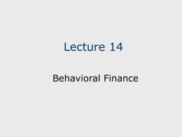Lecture 1 - University of Washington