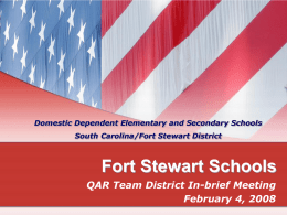 Fort Jackson Schools - DDESS