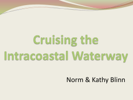 Cruising the Intracoastal Waterway