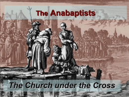 Ulrich Zwingli & the Anabaptists - NOBTS