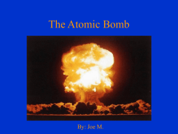 The Atomic Bomb - Arlington Public Schools: Home Page