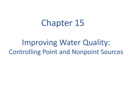 Controlling Point & Nonpoint Sources