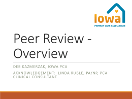 Peer Review