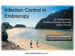 Infections in Endoscopy