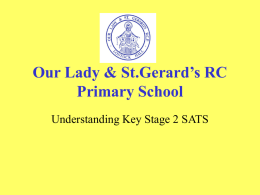 Our Lady & St.Gerard’s RC Primary School