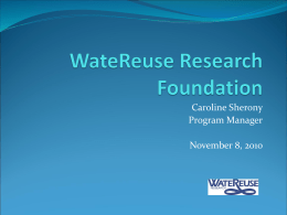 WateReuse Research Foundation