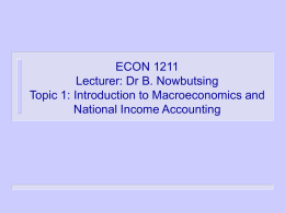 Chapter 20 Introduction to macroeconomics - Home