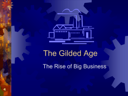The Gilded Age - Online
