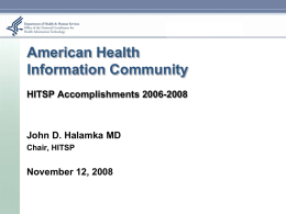The Decade of Health Information Technology Begins: