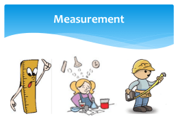 Measurement – length