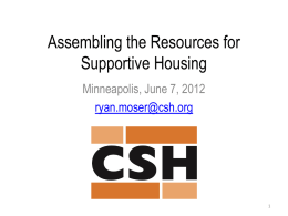 Ryan Moser, CSH - National Association of Counties