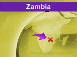 Presentation: Interesting Facts about Zambia