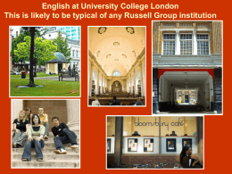 Getting into English - The King's School, Grantham