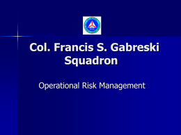 Col. Francis S. Gabreski Squadron