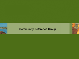DAY 3 Community Reference Group