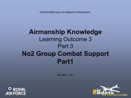 LO3 P3 No2 Group Combat Support