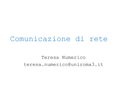 Comunicazione di rete