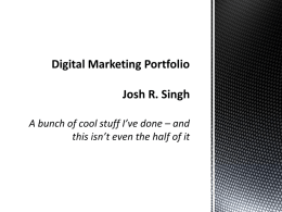 Josh R. Singh