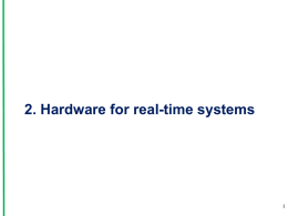 Real-time Concepts for Embedded Systems
