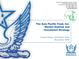 APB - Market & Outlook 12-2007