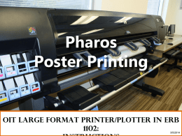 Poster Printing - Office of Information Technology