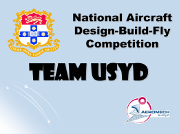 National Aircraft Design-Build