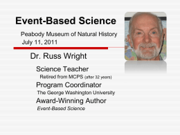 Event-Based Science