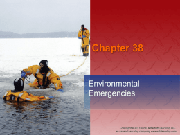 Chapter 38: Environmental Emergencies