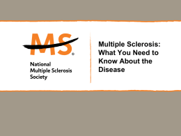 PowerPoint_Template - Home : National Multiple Sclerosis