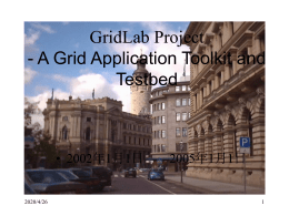 GridLab Project