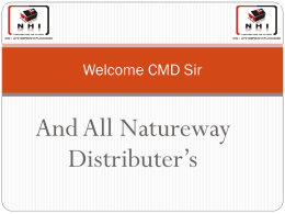Welcome MD Sir And CMD Sir - Welcome to Nature Heights