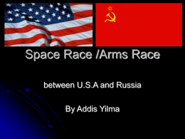 Space Race /Arms Race - Staff.howard.k12.md.us