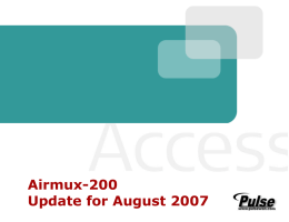 Airmux-200 Version 1.500