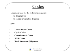 Codes