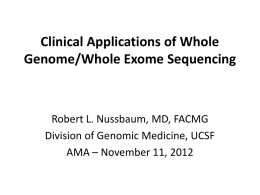 The Ins and Outs of Gene Testing in Clinical Medicine