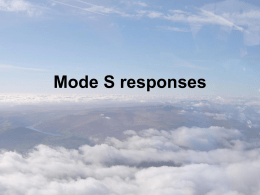 Mode S responses - Midland Gliding Club