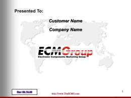(Download) - Electronic Components Marketing Group