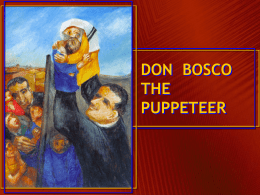 PRESENTATION NAME - Salesian Family of Don Bosco