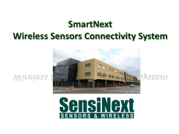 SmartNext Wireless Monitoring and Control System
