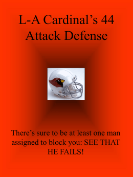 L-A Cardinal 44 Attack Defense