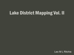 Lake District Mapping Vol. II
