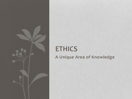 Ethics - TypePad