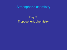 3280 – Atmospheric chemistry