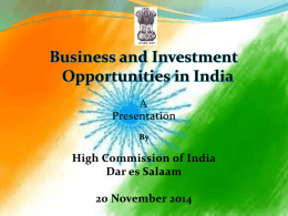 Doing Business with India