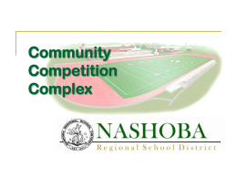 CCC Proposal - Nashoba Regional High School