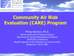 Community Air Risk Evaluation (CARE) Program