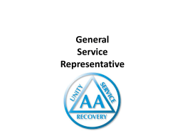 General Service Representative