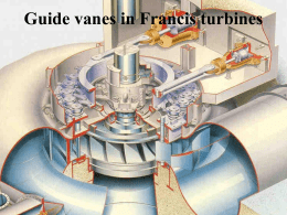 Ledeapparat i Francis turbiner